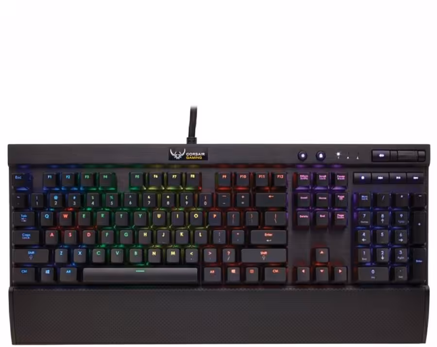 کیبورد با سیم کورسیر مدل کی 70 با کلیدهای مکانیکی مخصوص گیمینگ