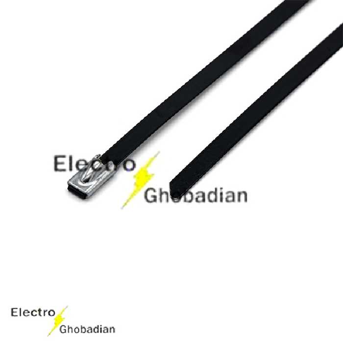 بست کمربندی استیل روکش دار