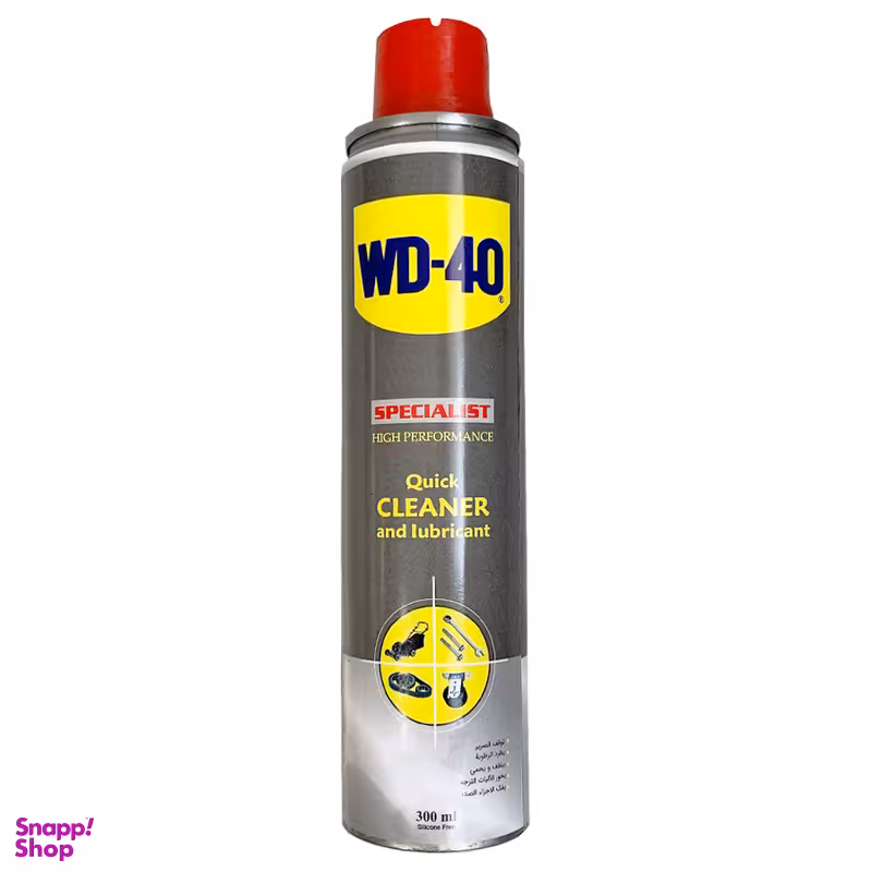 اسپری روان کننده رسی مدل WD-40 حجم 300 میلی لیتر