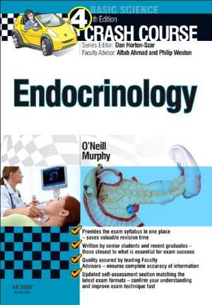 [PDF] دانلود کتاب Crash Course Endocrinology, 4th ed, 2012