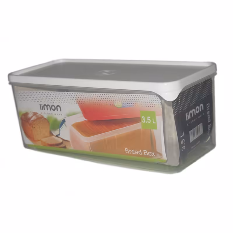 ظرف نگهدارنده نان تست لیمون کد 564 رنگ سفید