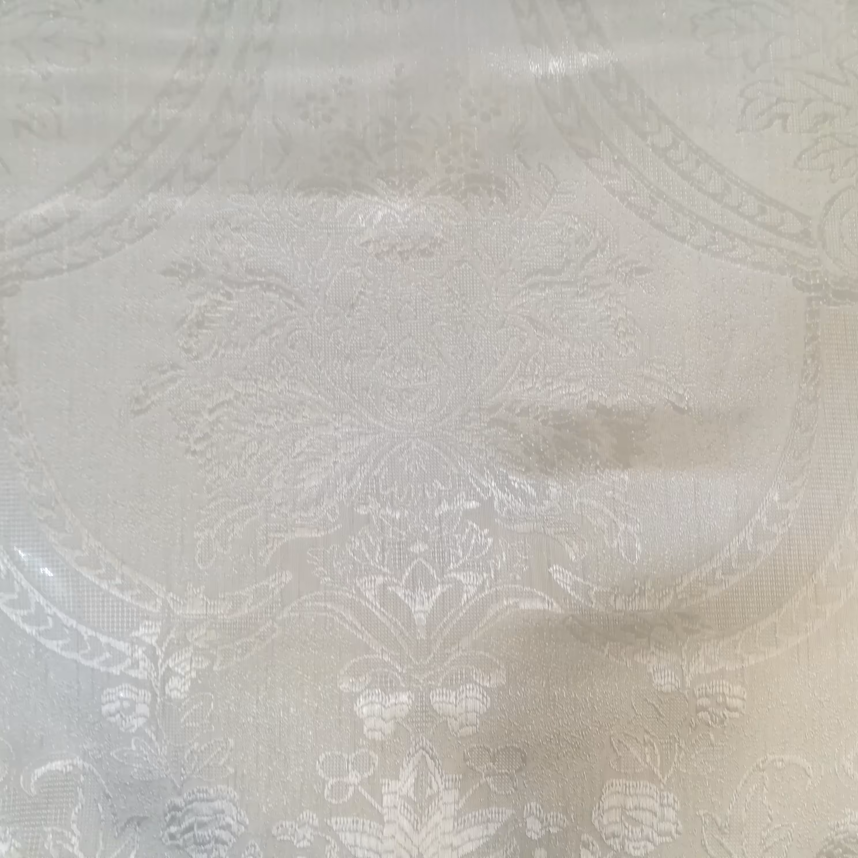 پارچه ی پرده حریر  حداقل سفارش 5متر