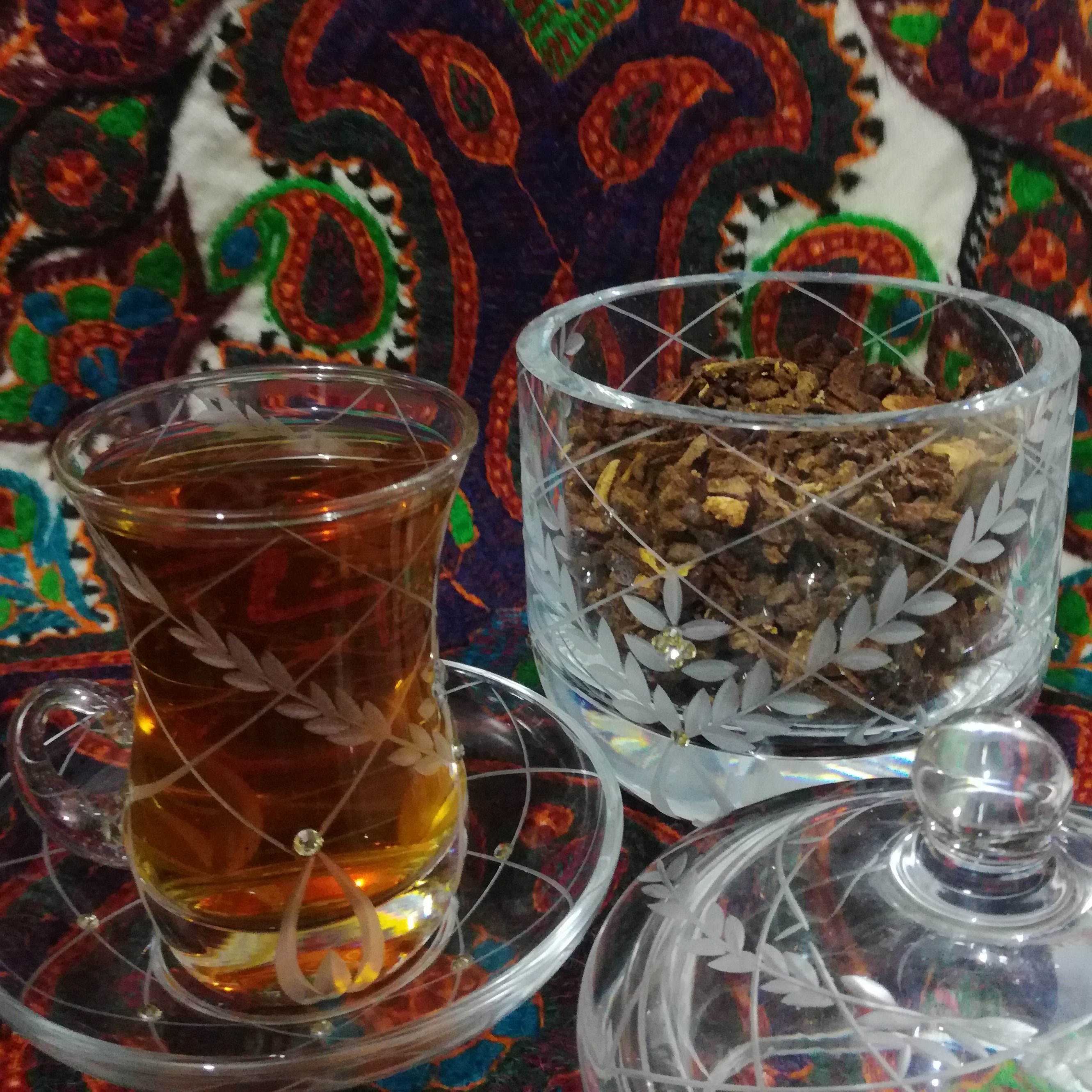 دمنوش (بسته 100گرمی )آرامبخش سیب وبهارنارنج