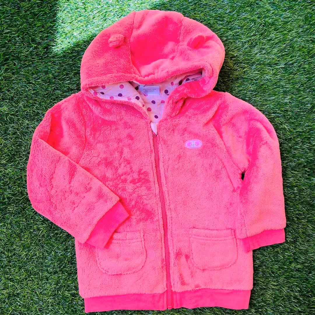 سویشرت بچگانه 2 تا 4 سال تدی و لایه دار بسیار بسیار گرم برند آلمانی تضمینی