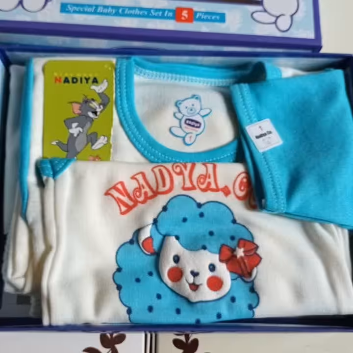 لباس پنج تیکه فانتزی نوزادی