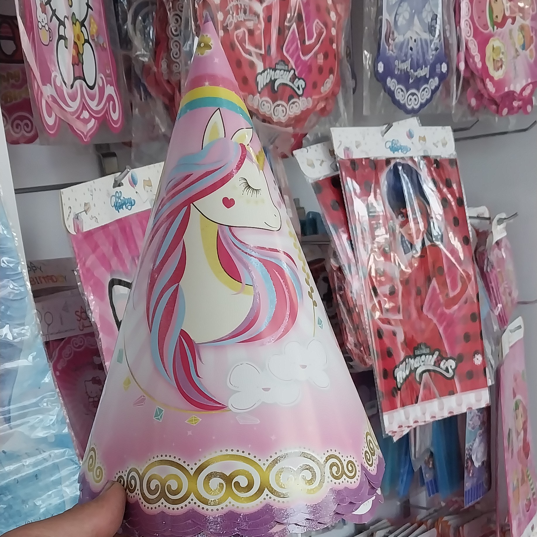 کلاه تم تولد تک شاخ(یونیکورن 