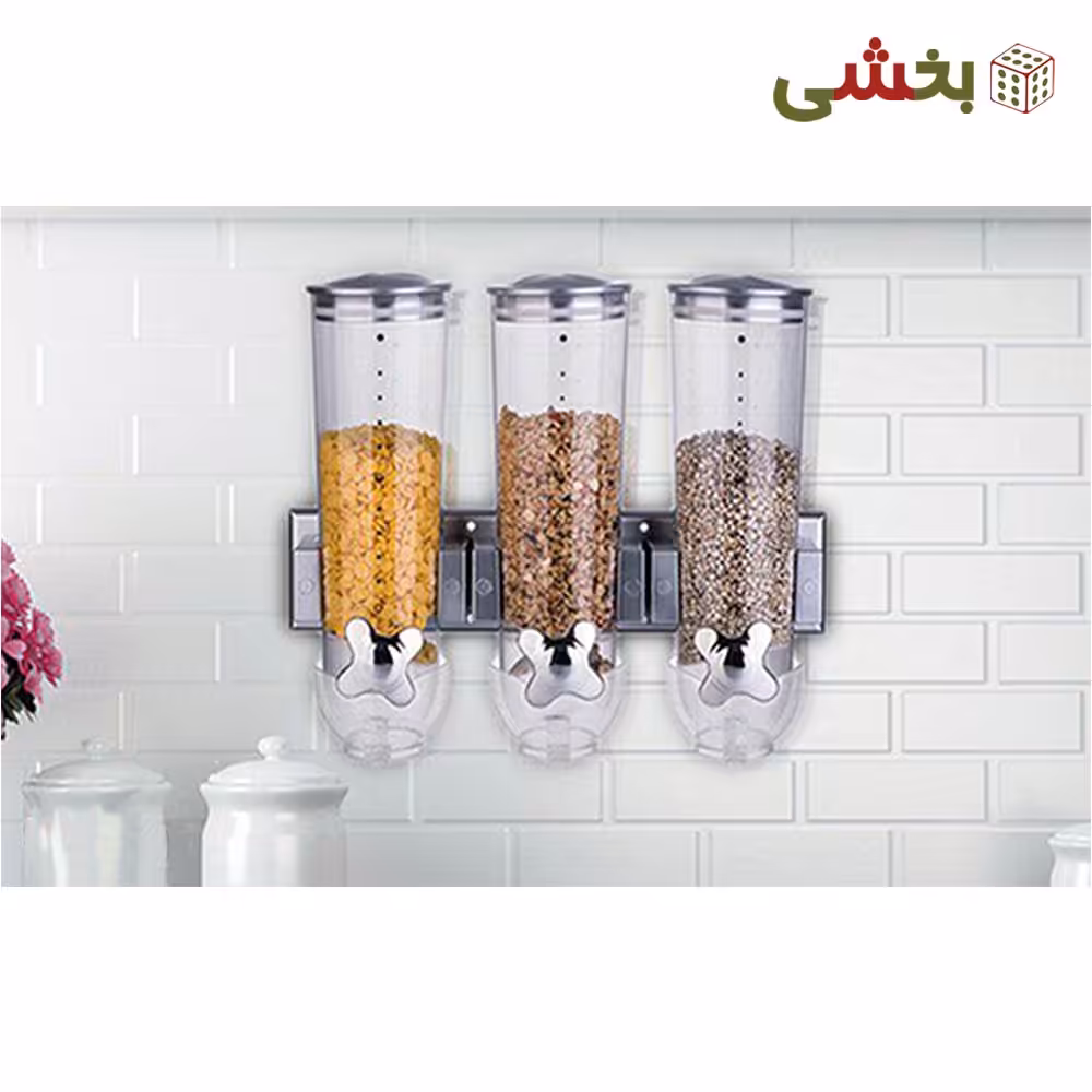 جا حبوبات شیردار 3 قلو مدل دیواری