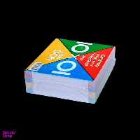 دفتر یادداشت رومیزی 10*10 رنگی نهال (Nahal)