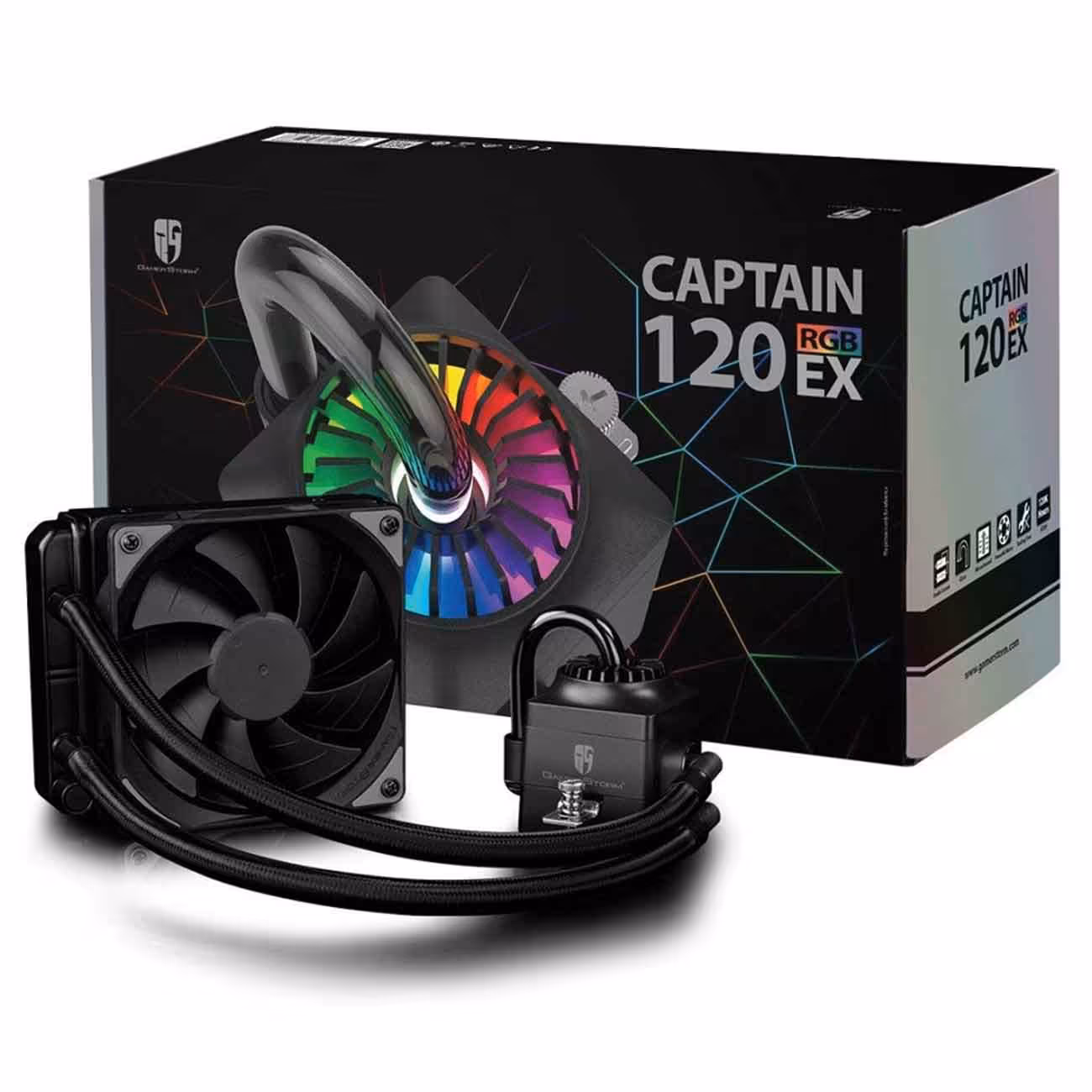 فن سی پی یو دیپ کول DEEPCOOL CAPTIAN 120 EX RGB