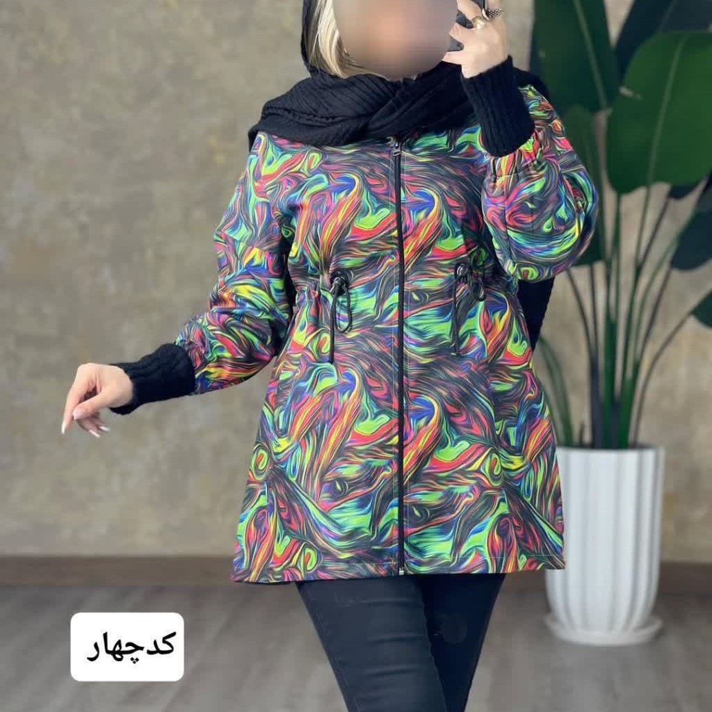 مانتو شیک آبرنگی مناسب برای پاییز 