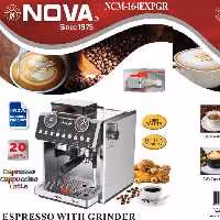اسپرسو ساز نیمه صنعتی نوا مدل NCM  - 164 پمپ ایتالیایی
