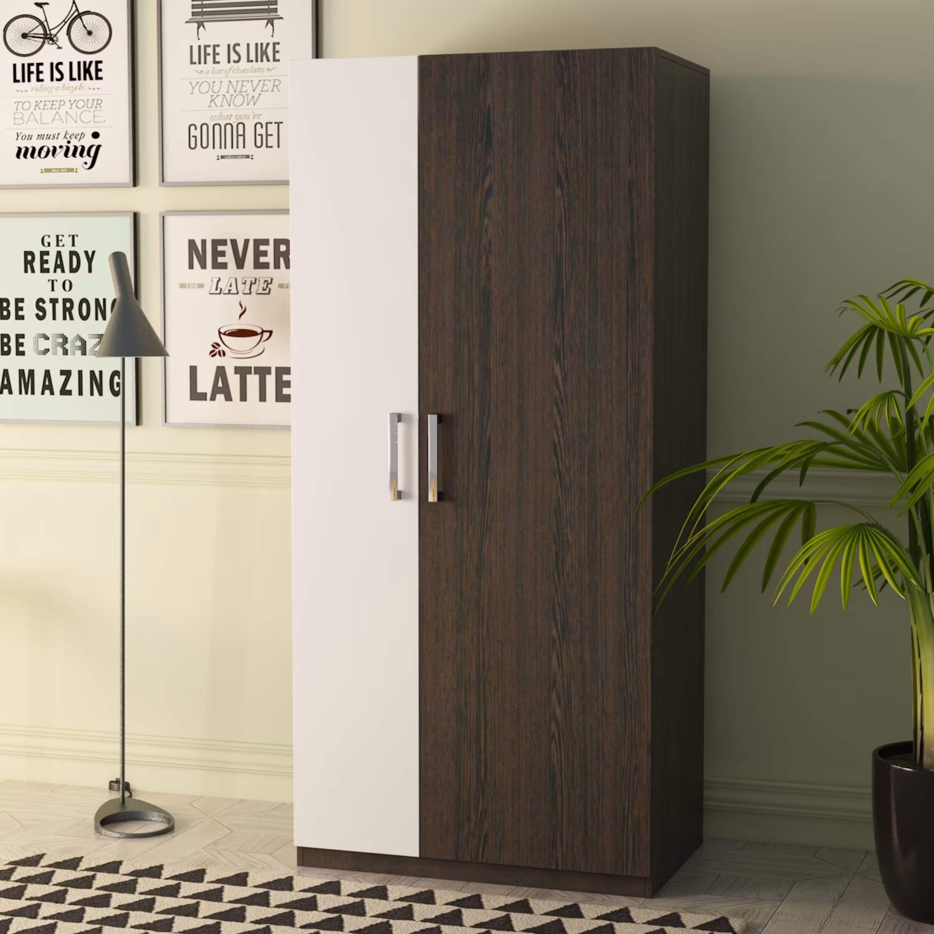 کمدلباس اعیان مدل FH268(ارسال با باربری.هزینه ارسال پس کرایه)