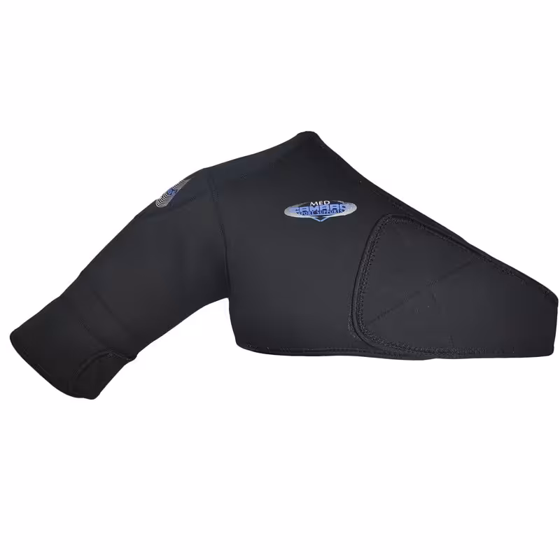 شانه بند و کتف بند طبی مغناطیسی CAMARO MED اُتریش  مناسب آسیب  کتف و شانه چپ و کشیدگی تاندون با استاندارد اروپا 