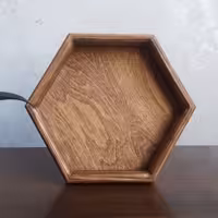 سینی رایزر چوبی، رایزر شش ضلعی قطر 24، کد محصول R24