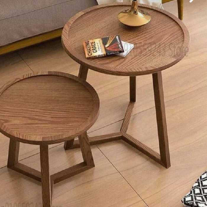 میز جلو مبلی چوبی دوتایی  ارسال رایگان 