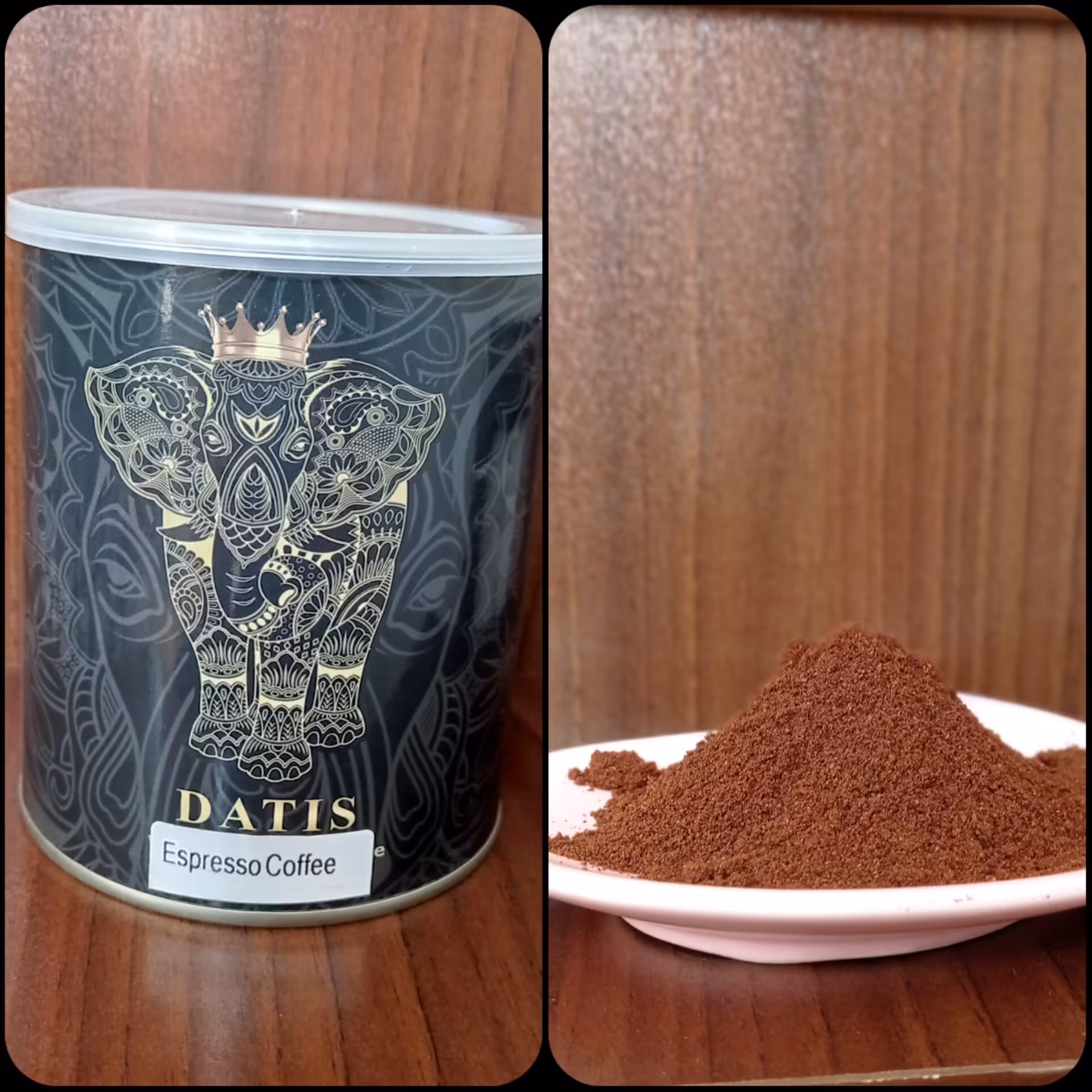 پودر قهوه  اسپرسو کافئین بالا میکس ربوستا 