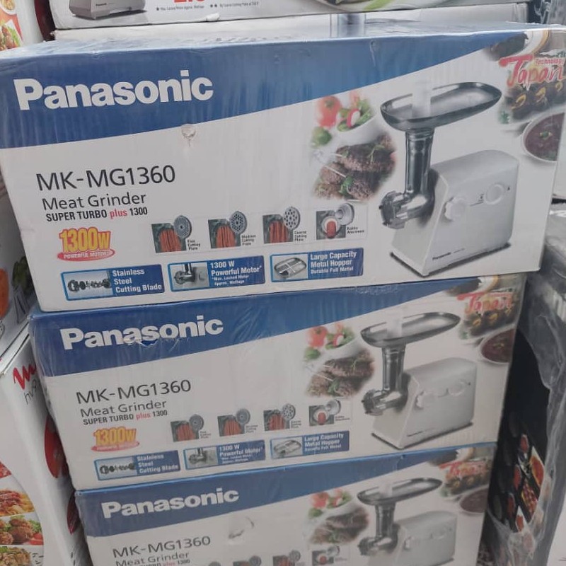 چرخ گوشت پاناسونیکMK-MG1360 (هزینه ارسال درب منزل به عهده مشتری.قبل از سفارش استعلام قیمت بگیرید)
