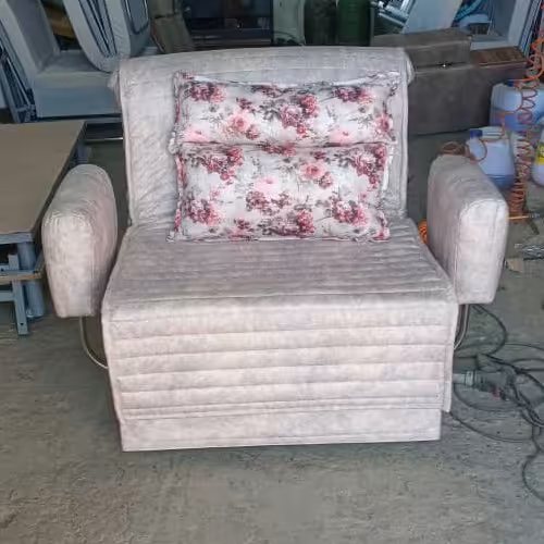 تختخوابشو عرض 80 با دسته متکایی با دسته متحرک