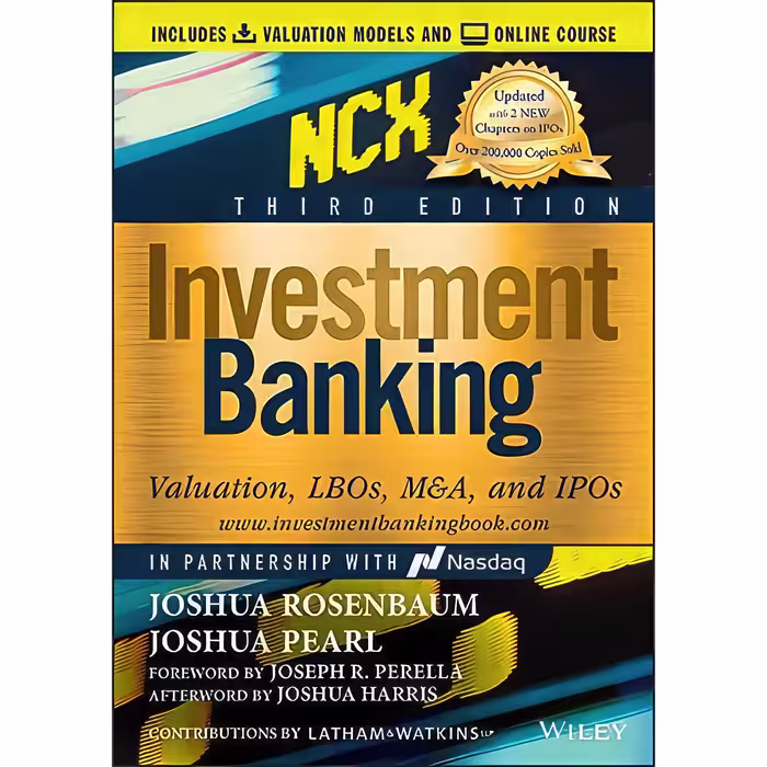 کتاب زبان اصلی Investment Banking انتشارات Wiley