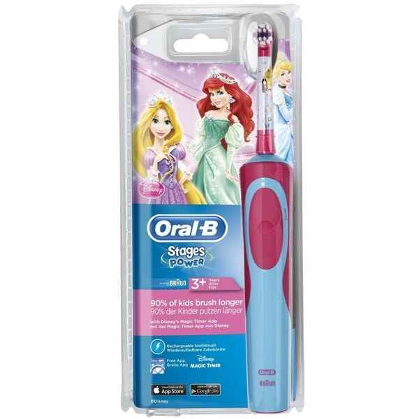 مسواک برقی کودکان اورال بی Oral-B مدل STAGE POWER | طرح دیسنیپ