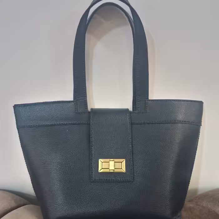 کیف دوشی زنانه چرم طبیعی دست دوز