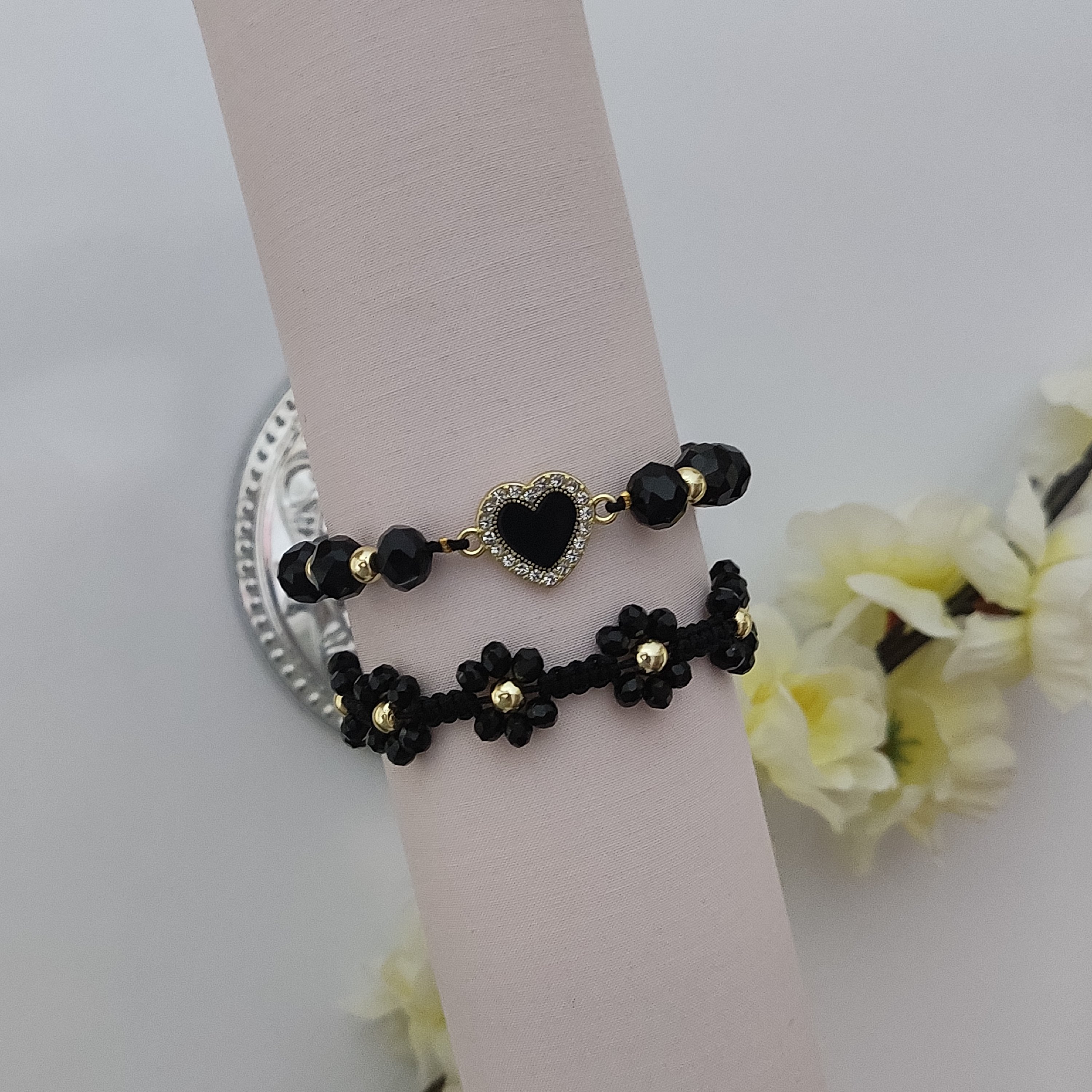 دستبند با طرح قلب