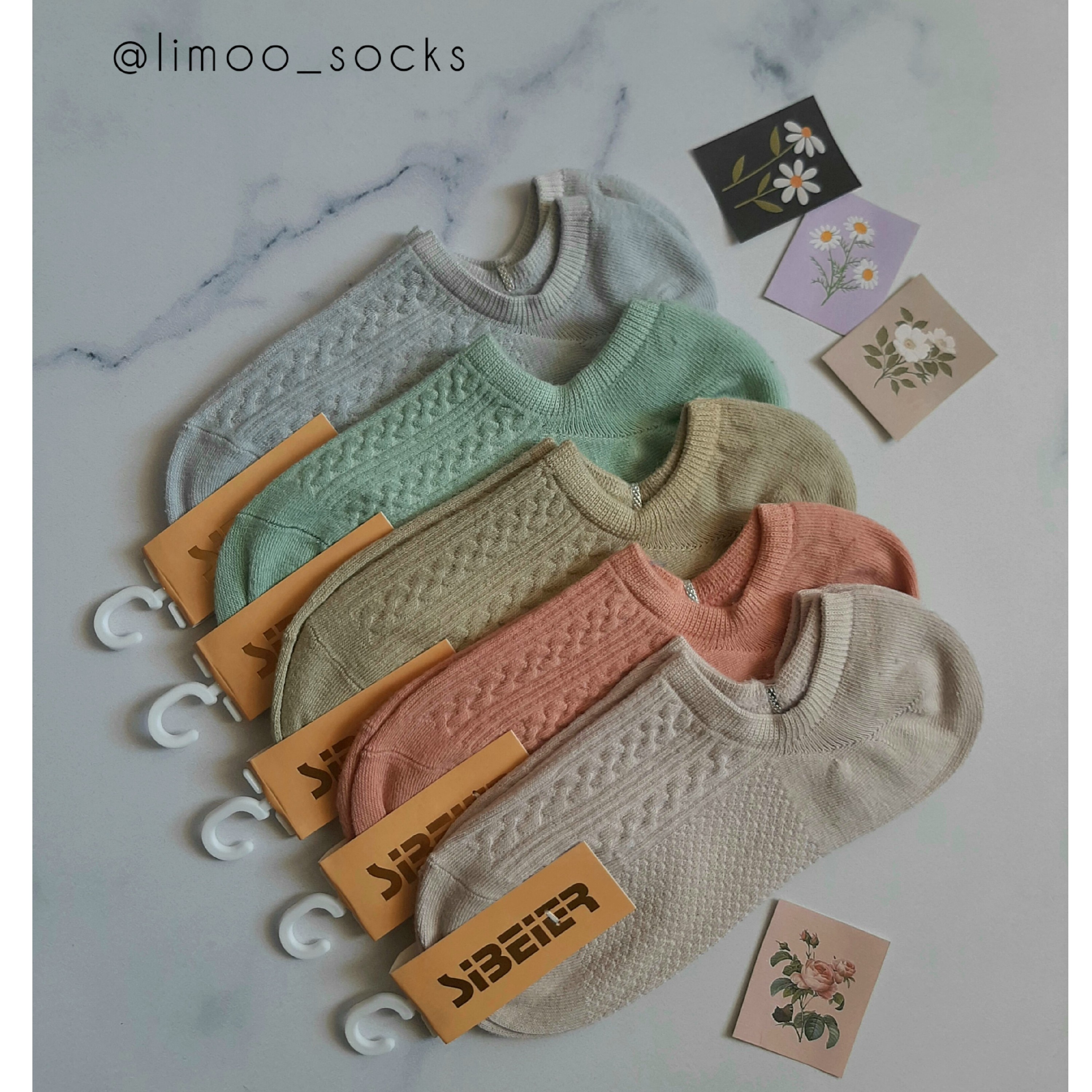 جوراب زیر قوزکی نخی