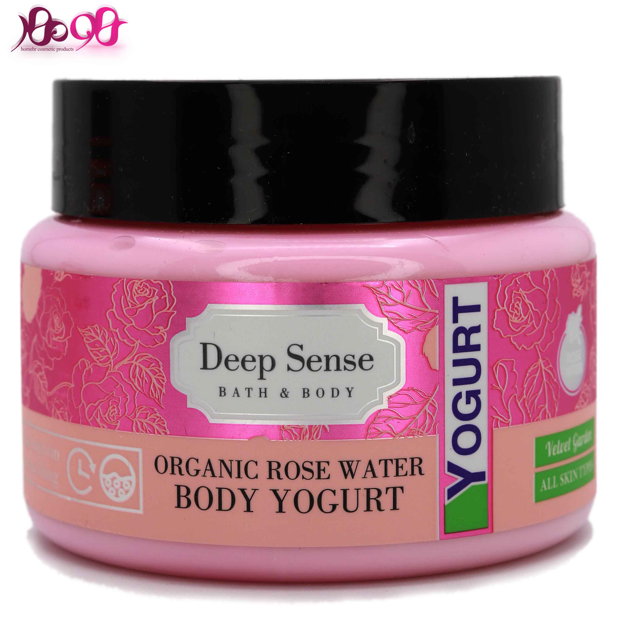 کرم ژل آبرسان بدن انواع پوست گلاب دیپ سنس - Deep Sense