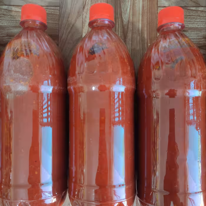 رب گوجه قرمز خانگی صد در صد خالص گلی