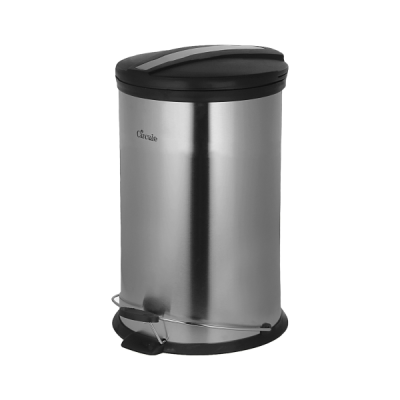 سطل زباله پدالی سرکوله درب پلیمر گنجایش 20 لیتر