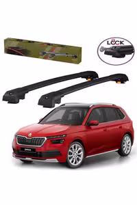 جعبه بار سقفی خاکستری SKODA KODIAQ NS7 2017 TRX1 حامل بعدی قفل جستجو SEAR Thunder