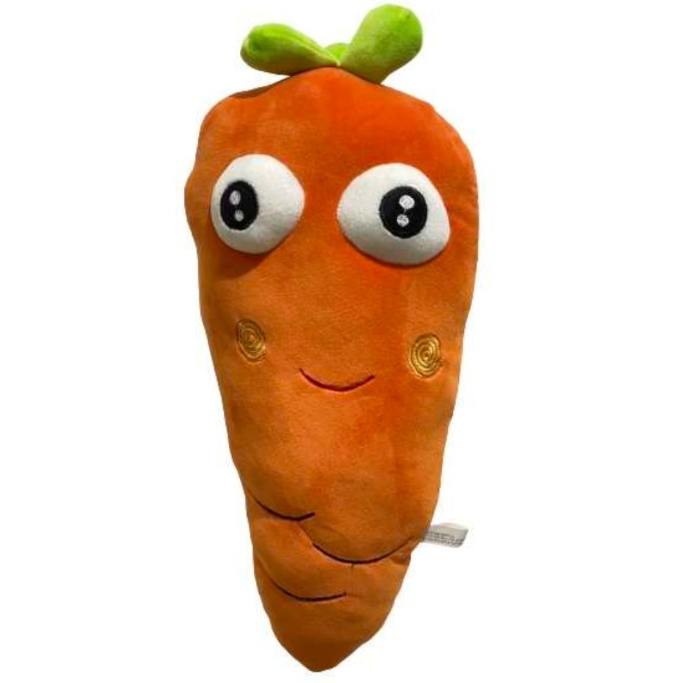 عروسک هویج مدل خندان ارتفاع 50 سانتی متر رنگ نارنجی کد1،هدیه،سیسمونی