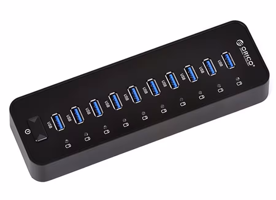 هاب 10 پورت USB 3.0 اوریکو مدل P10-U3-V2