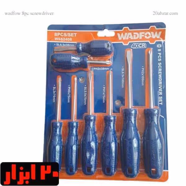 ست 8 عددی پیچ گوشتی کیفیت عالی وادفو