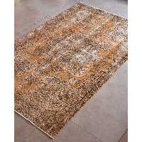 فرش دستبافت چهار متری امیرخیز مدل وینتیج کد 6456