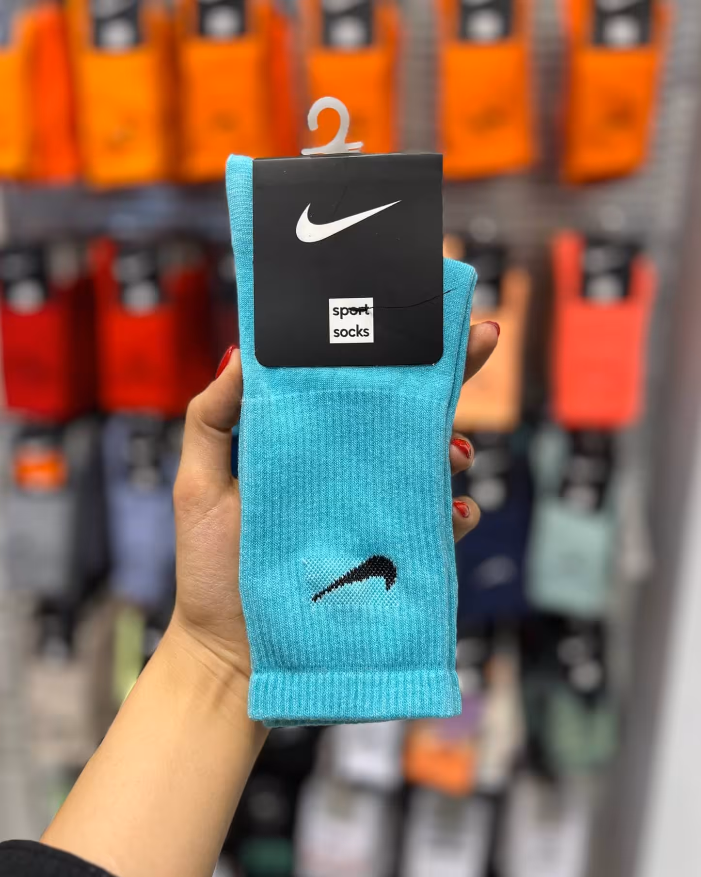 جوراب آبی کد 420006