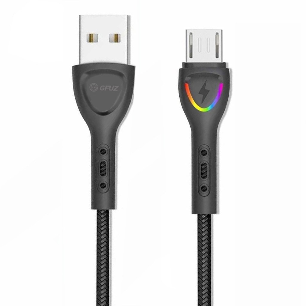 کابل فست شارژ MicroUSB دارای چراغ نشانگر LED بسیار زیبا