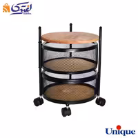 سبد سیب زمینی پیاز یونیک 2 طبقه توری گرد UN-2954