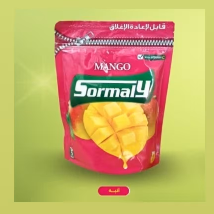 پودر شربت پاکتی طعم انبه