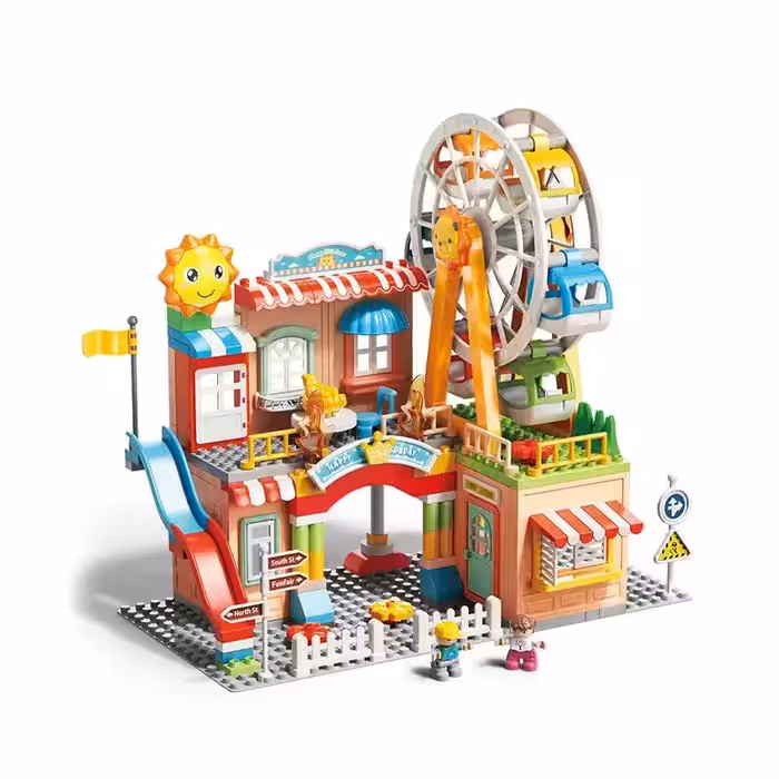 اسباب بازی لگو چرخ و فلک و سرسره 194 تکه فیلو FEELO کد FL1115