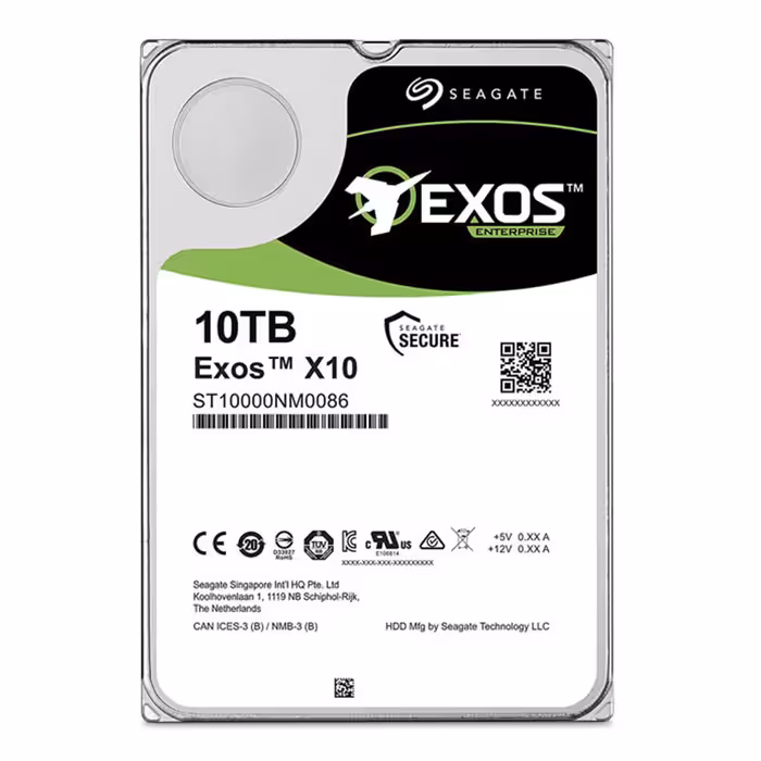 هارد دیسک اینترنال سیگیت مدل Exos ST10000NM0086 ظرفیت 10 ترابایت