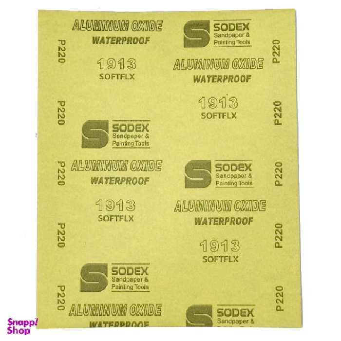 ورق سنباده سودکس مدل p220 بسته 15 عددی