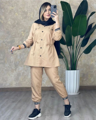 ست مانتو شلوار زنانه داکرون 250