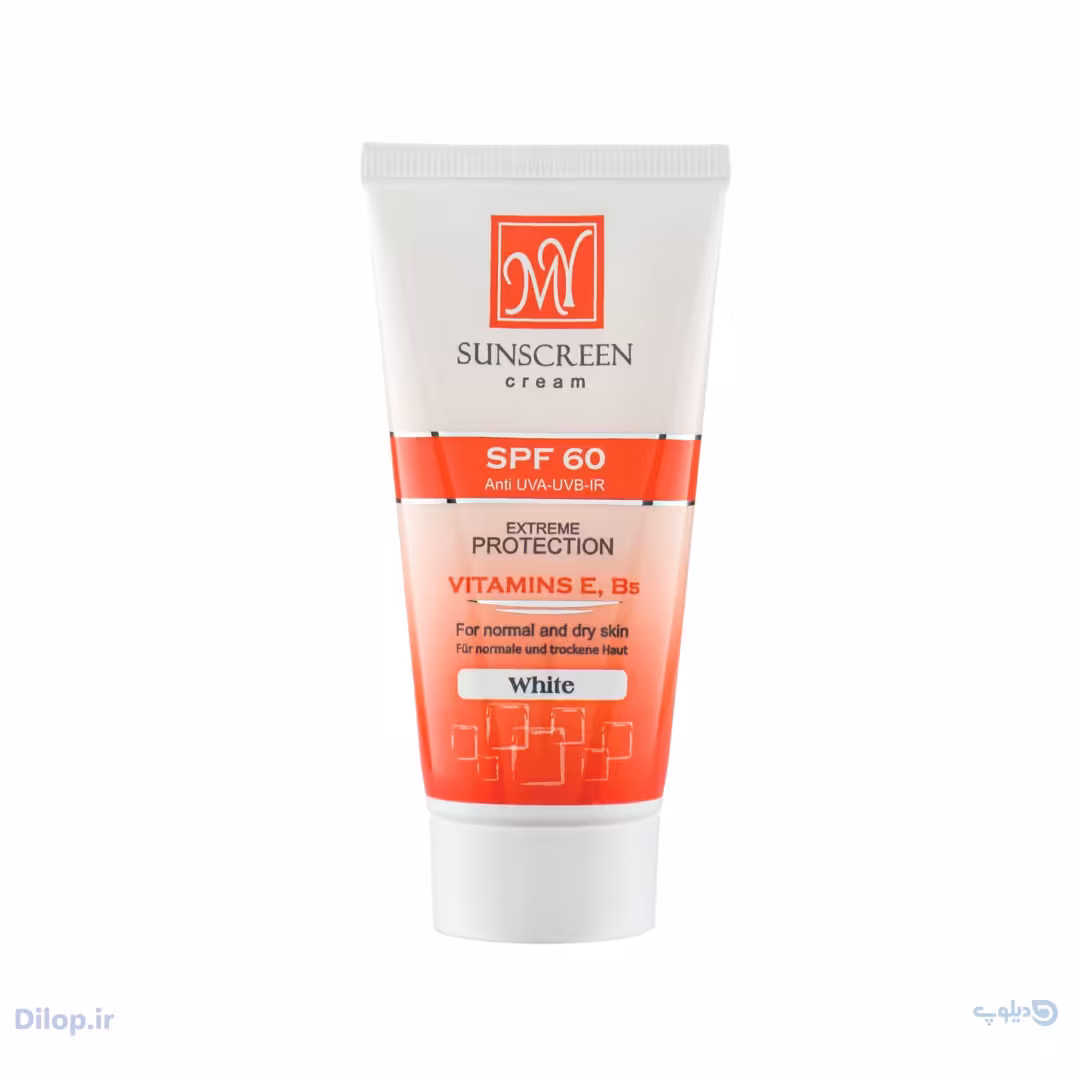 ضد آفتاب بی‌رنگ SPF60 مای