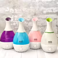 بخور سرد رمانتیک هوم مدل اولتراسونیک - در دسترس در 4 رنگ متنوع با توان 30 وات