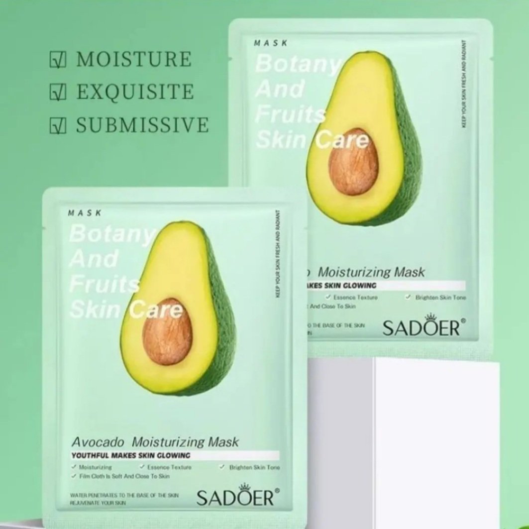 ماسک ورقه ای صورت آووکادو سادور