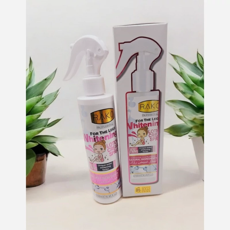 اسپری سفید کننده و لوسیون پا راکو