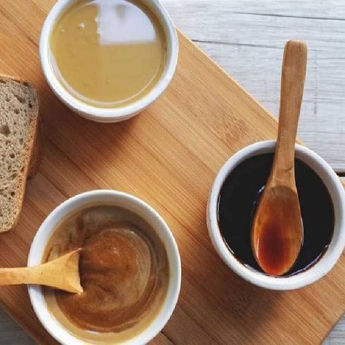 ارده کنجد و شیره خرمای درجه یک (500 گرم ارده 1 کیلو شیره خرما)