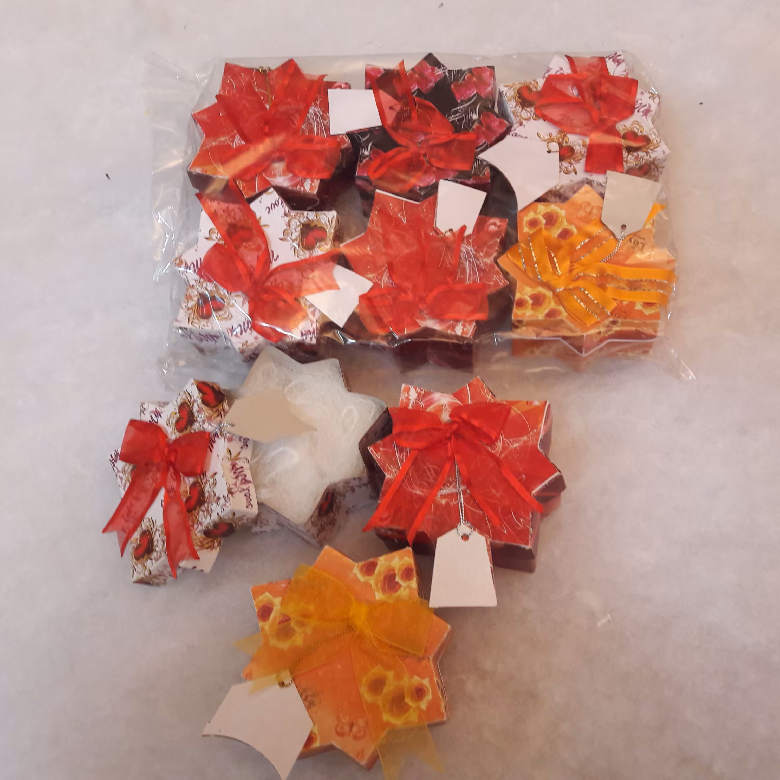 باکس هشت وجهی الیاف دار (بسته بندی 6 تایی)