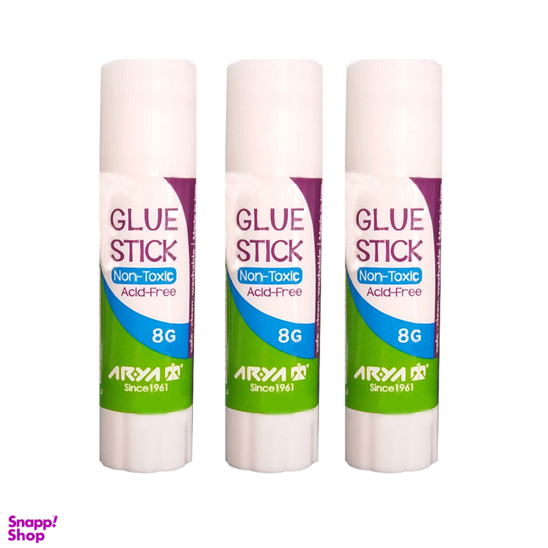 چسب ماتیکی آریا کد 8004 بسته 3 عددی